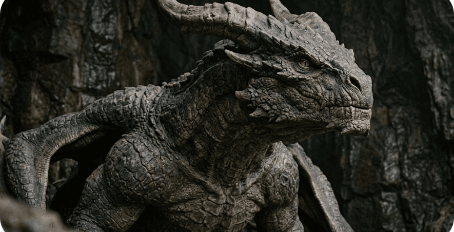 Dragon portrait